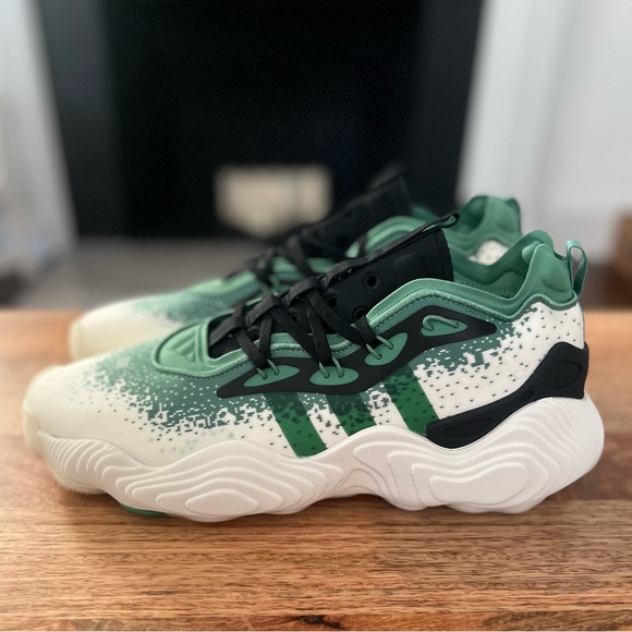 Size 12 - Adidas Trae Young 3 “Preloved Green” - (IE2703) - Picture 2 of 5
